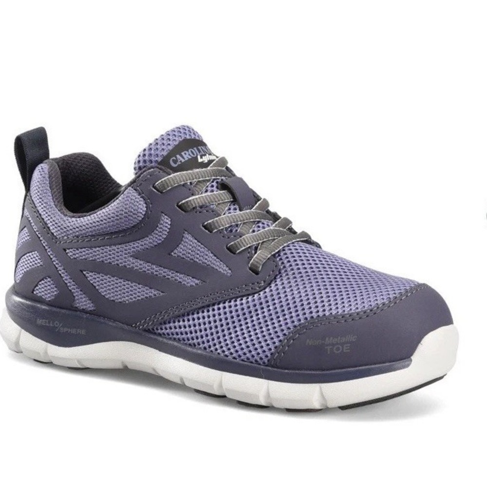 New Carolina Lytning Virga Work Shoe Composite Toe Lightweight Purple Women's 9M